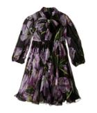 Dolce &amp; Gabbana Kids - City Tulip Chiffon Dress