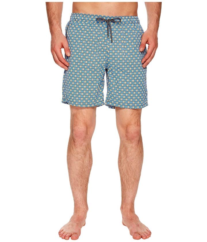 Mr. Swim - Geometric Printed Dale Swim Trunks