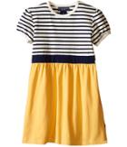 Toobydoo - Short Sleeve Dress W/ Yellow Skirt