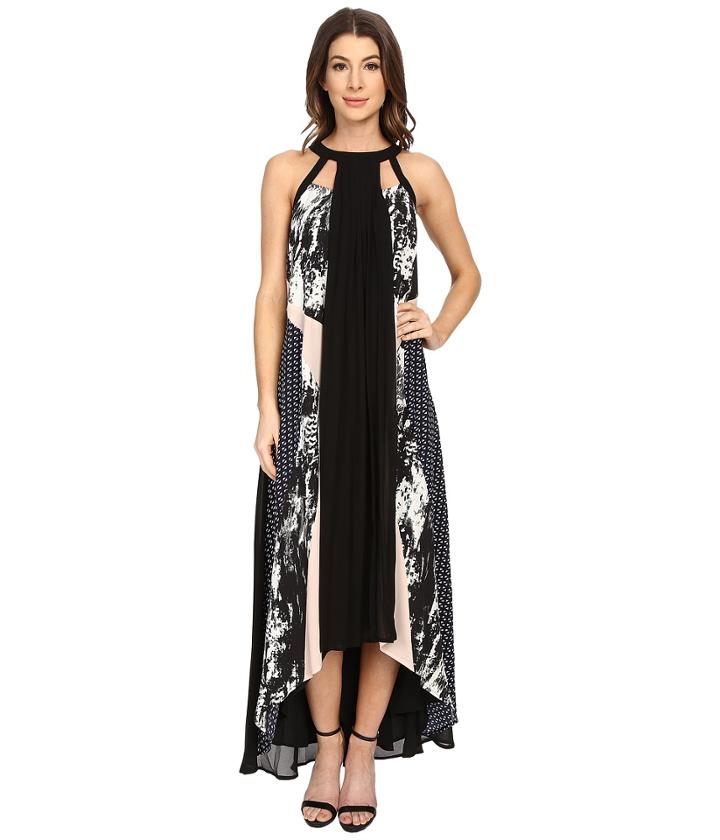 Adelyn Rae - Mix Media Swing Maxi Dress