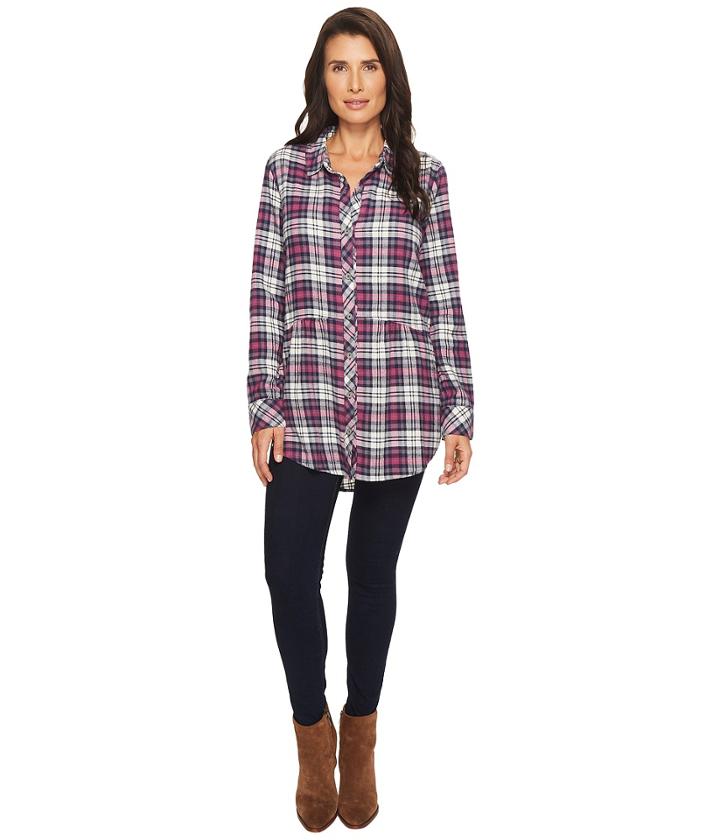 Mod-o-doc - Thistle Long Sleeve Flannel Shirt With Front Pockets