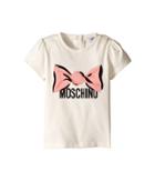 Moschino Kids - Logo W/ Bow Graphic Short Sleeve Tee