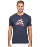 Adidas Golf - Flag Logo Tee