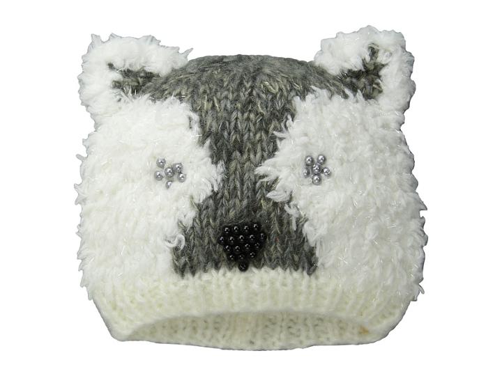 San Diego Hat Company Kids - Knk3435 Polar Bear Beanie With Beads