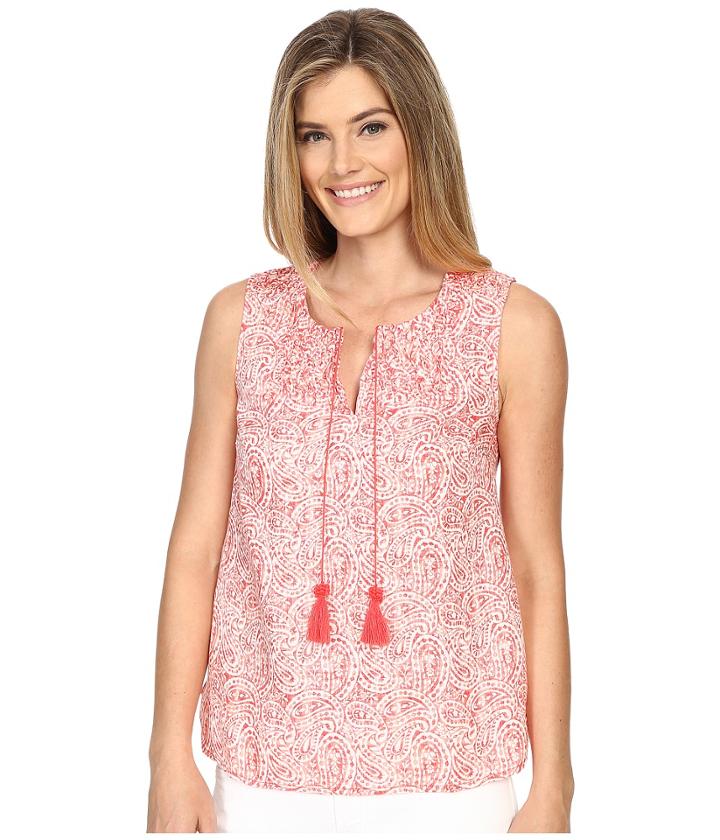 Tommy Bahama - Paisley Party Smocked Tank Top