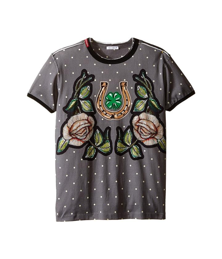 Dolce &amp; Gabbana Kids - City Dot And Rose T-shirt