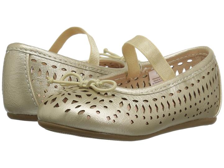 Baby Deer - First Steps Perforated Ballet With Bow