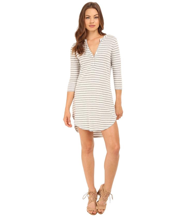 Brigitte Bailey - Callie Button Up Striped Dress