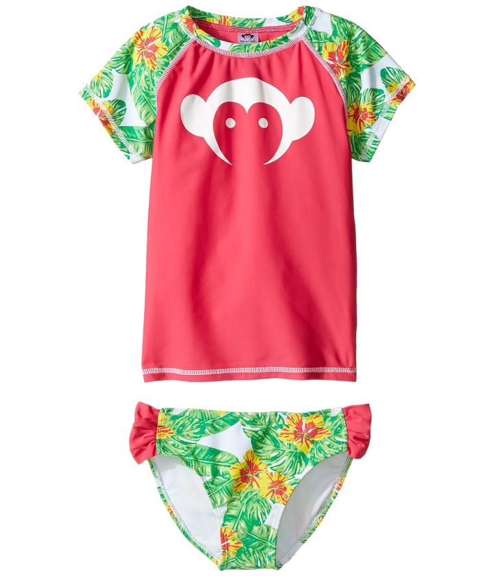Appaman Kids - Maui Rashguard Set W/ Spf 50 Cover-up