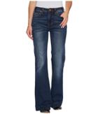 Rock And Roll Cowgirl - High-rise Trousers In Dark Vintage W8h3406
