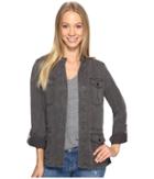 Lucky Brand - Collarless Military Jacket