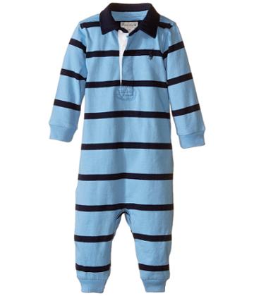 Ralph Lauren Baby - Yd Rugby Jersey Stripe Coveralls