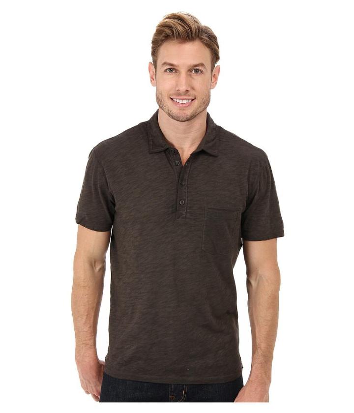 7 For All Mankind Raw Placket Polo