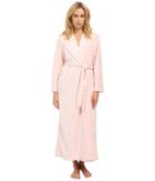 Oscar De La Renta - Embossed Stripe Plush Robe