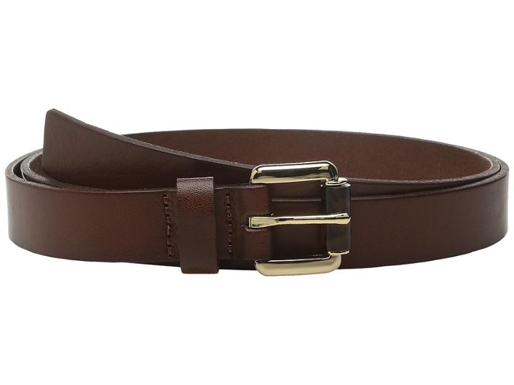 Michael Michael Kors - 25mm Veg Panel On Tortoise Roller Buckle Belt