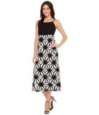 Vince Camuto - Tribal Starlight Maxi Dress W/ Side Slits