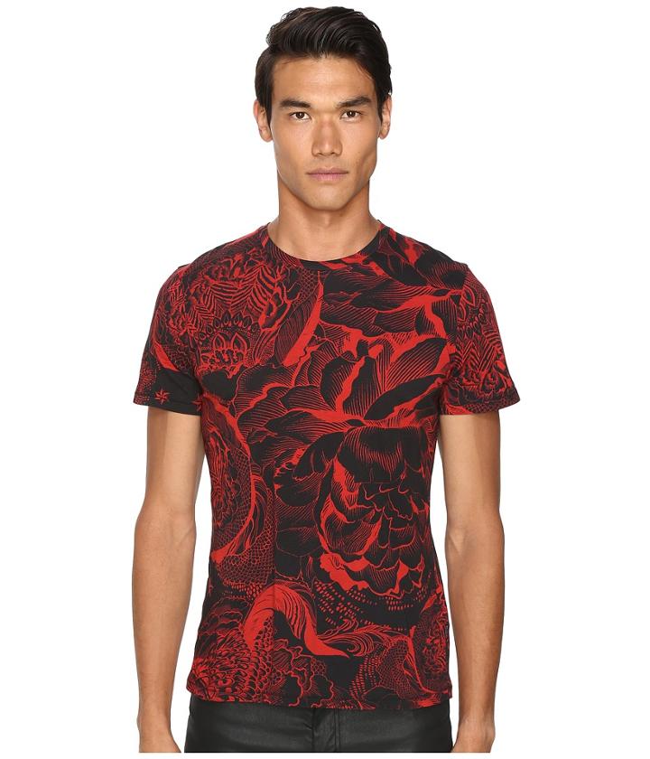 Just Cavalli - Slim Fit Rock Romance Printed T-shirt