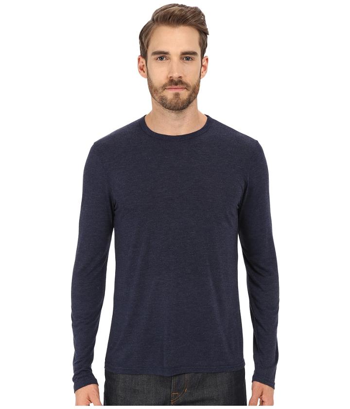 Michael Stars - Long Sleeve Bamboo Crew Neck Tee
