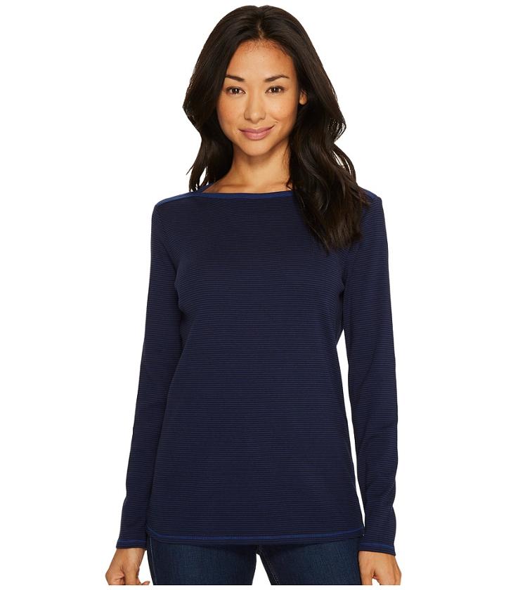 Royal Robbins - Kick Back Striped Boat Neck