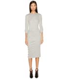 Prabal Gurung - Jersey 3/4 Sleeve Dress