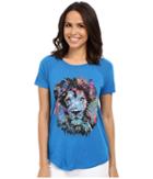 Lucky Brand - Trippy Mane Tee