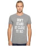 The Original Retro Brand - Short Sleeve Tri-blend Police Don T Stand So Close To Me Tee