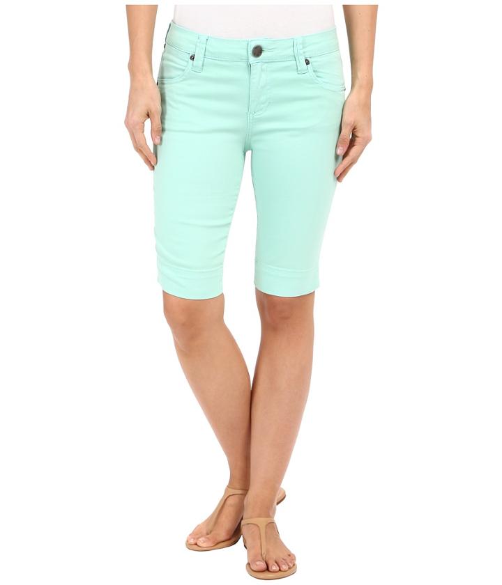 Kut From The Kloth - Natalie Bermuda Shorts In Mint