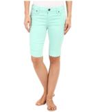 Kut From The Kloth - Natalie Bermuda Shorts In Mint
