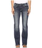 Rock And Roll Cowgirl - Mid-rise Bootcut Jeans In Dark Vintage W1-9619