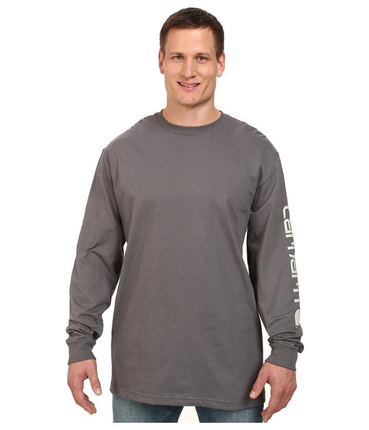 Carhartt - Big Tall Signature Sleeve Logo L/s Tee