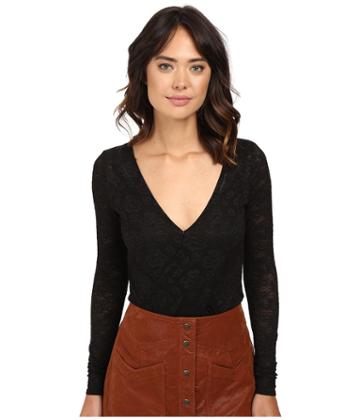 Free People - Sneaky Surplice Bodysuit