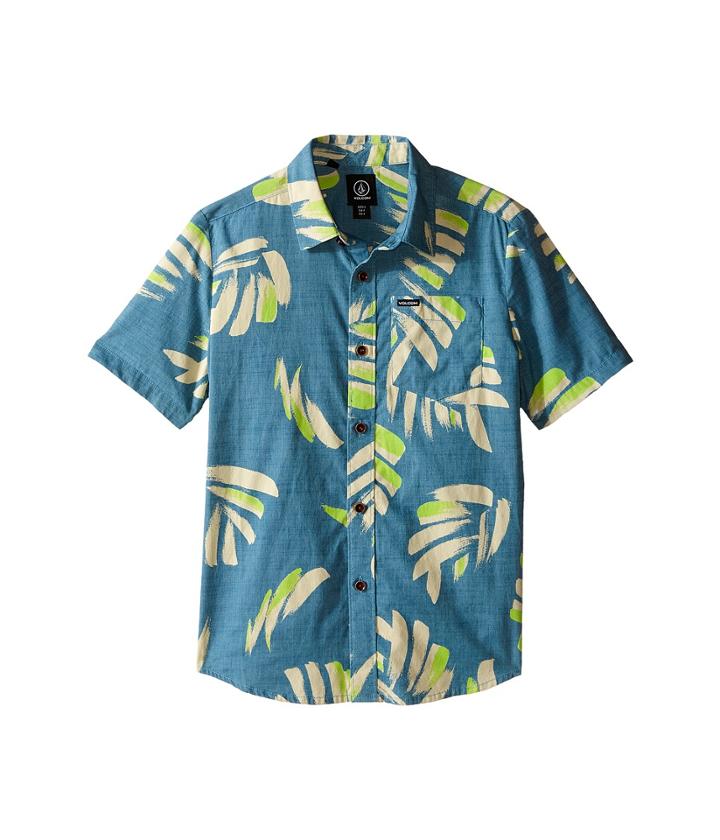 Volcom Kids - Brush Palm Short Sleeve Woven Top