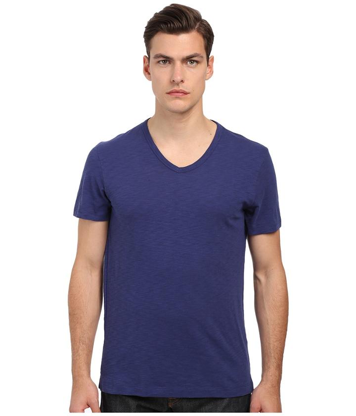 Vince - Refined Slub V-neck T-shirt