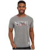The Original Retro Brand - Textured Tri-blend Short Sleeve Marvel Tee