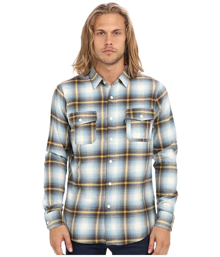 Huf - Slauson Long Sleeve Plaid