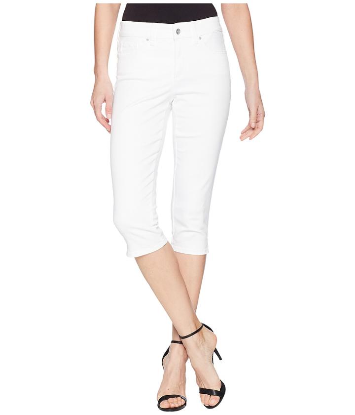 Nydj - Skinny Capris In Optic White