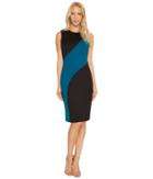 Calvin Klein - Color Block Sheath Dress Cd7m126t