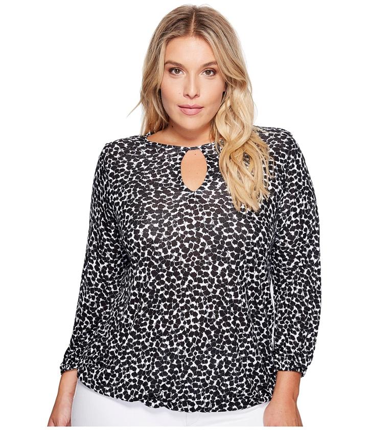 Michael Michael Kors - Plus Size Mini Finly Peasant Top