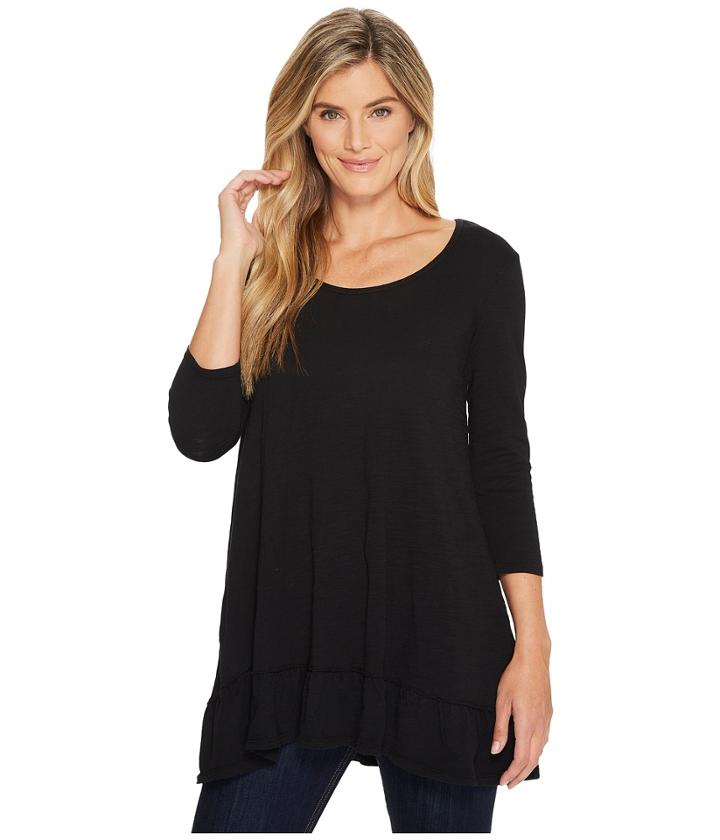 Mod-o-doc - Slub Jersey Peplum Tunic