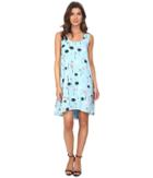 Adrianna Papell - Trapeze Top Stitched Dress