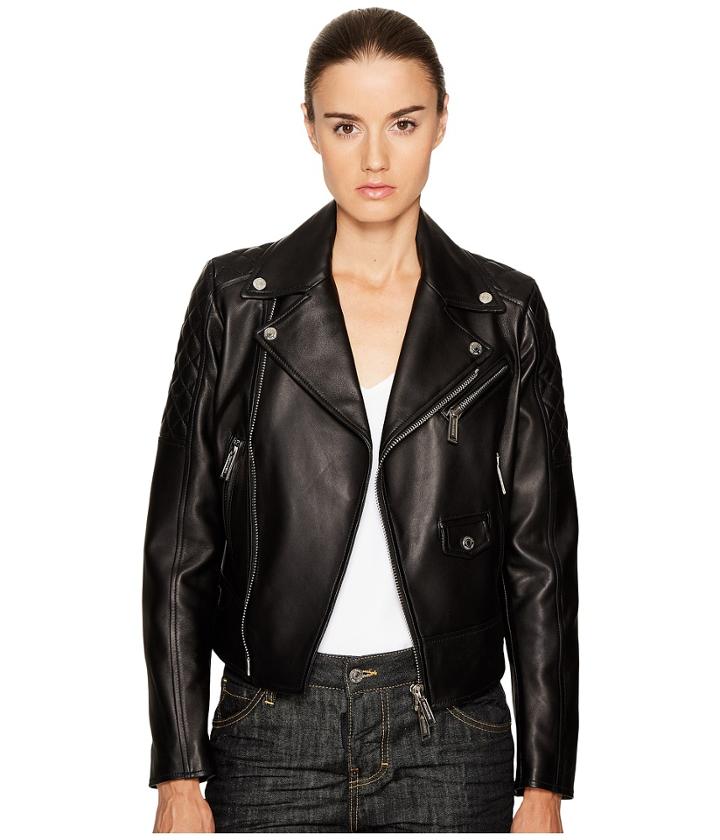 Dsquared2 - Lamb Leather Bonded Leather Biker Kiodo