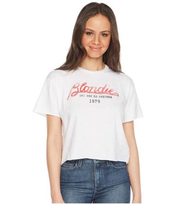 The Original Retro Brand - Blondie Vintage Cut Off Slub Tee