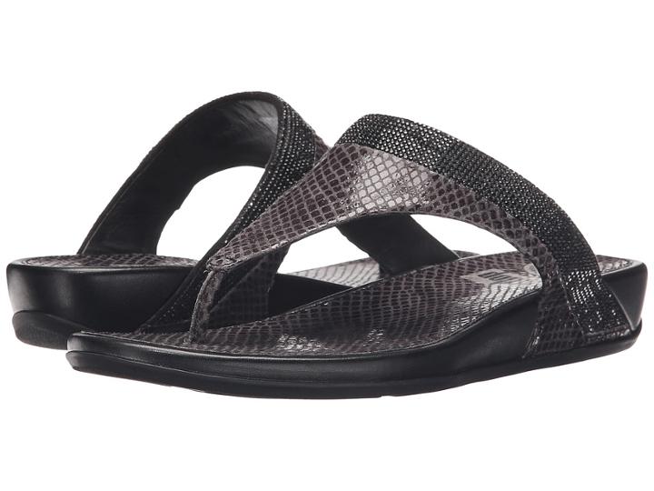 Fitflop - Banda Crystal Snake Toe Post