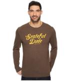 Life Is Good - Grateful Dude Thanks Long Sleeve Crusher Tee