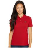 Lacoste - Short Sleeve Two-button Classic Fit Pique Polo