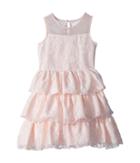 Us Angels - Chantilly Lace Tiered Dress