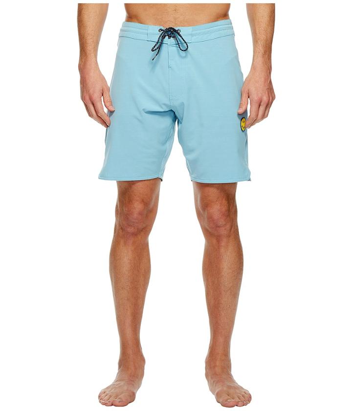 Vissla - Solid Sets Washed Four-way Stretch Boardshorts 18.5