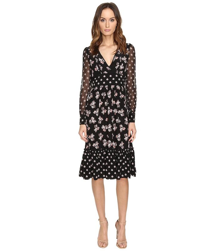 Kate Spade New York - Mixed Ditzy Silk Dress
