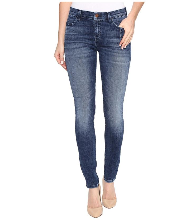 J Brand - 620 Mid-rise Super Skinny In Gone