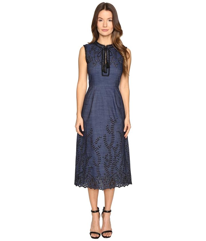 Yigal Azrou  L - Pom Pom Embroidered Dress